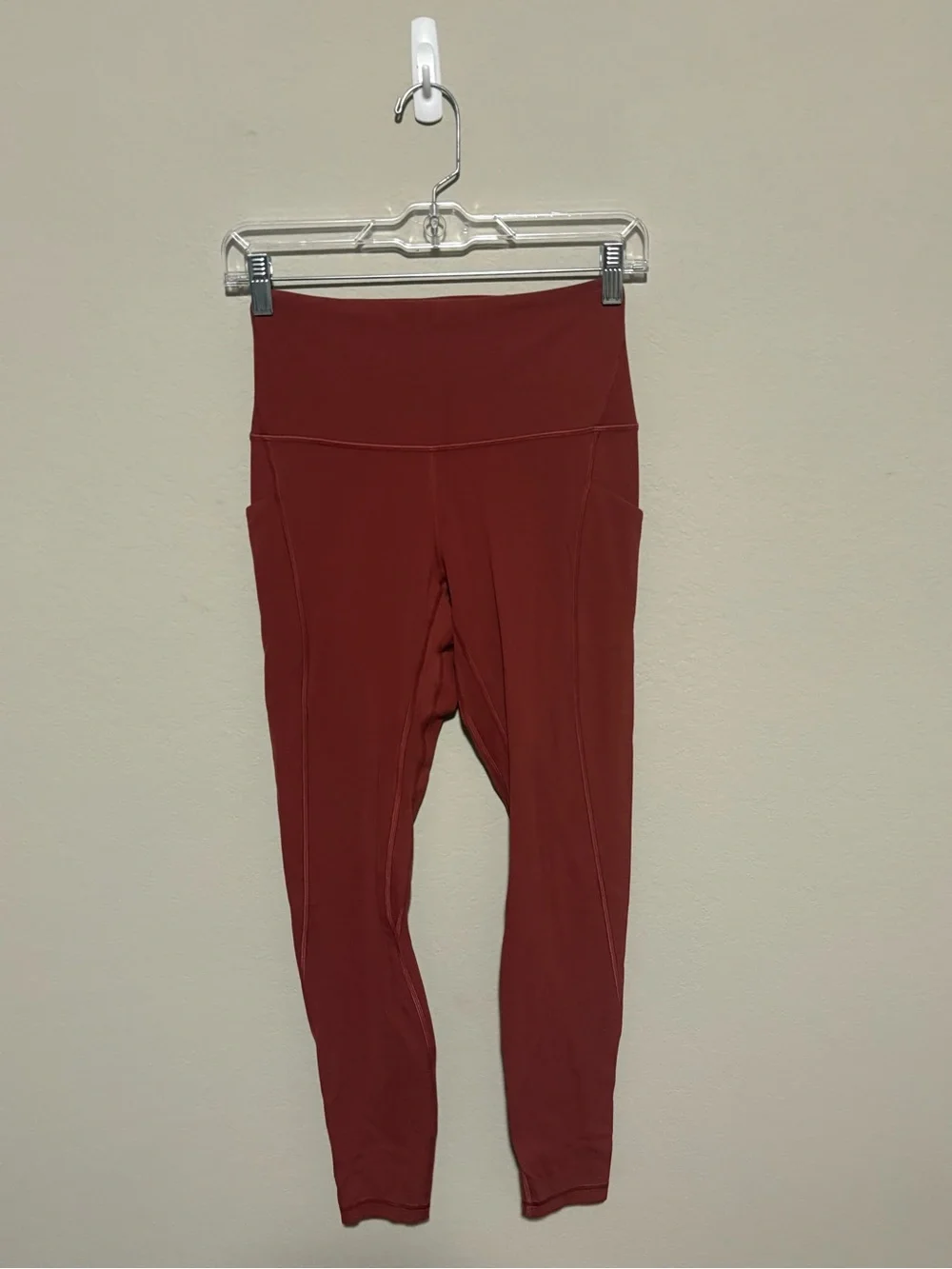 Lululemon Align™ High-Rise Pant with Pockets 28” – Size 6 – Reddish Pink
